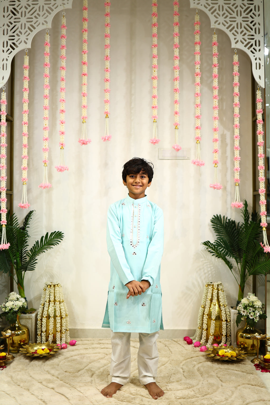 TARA KURTA SET BLUE