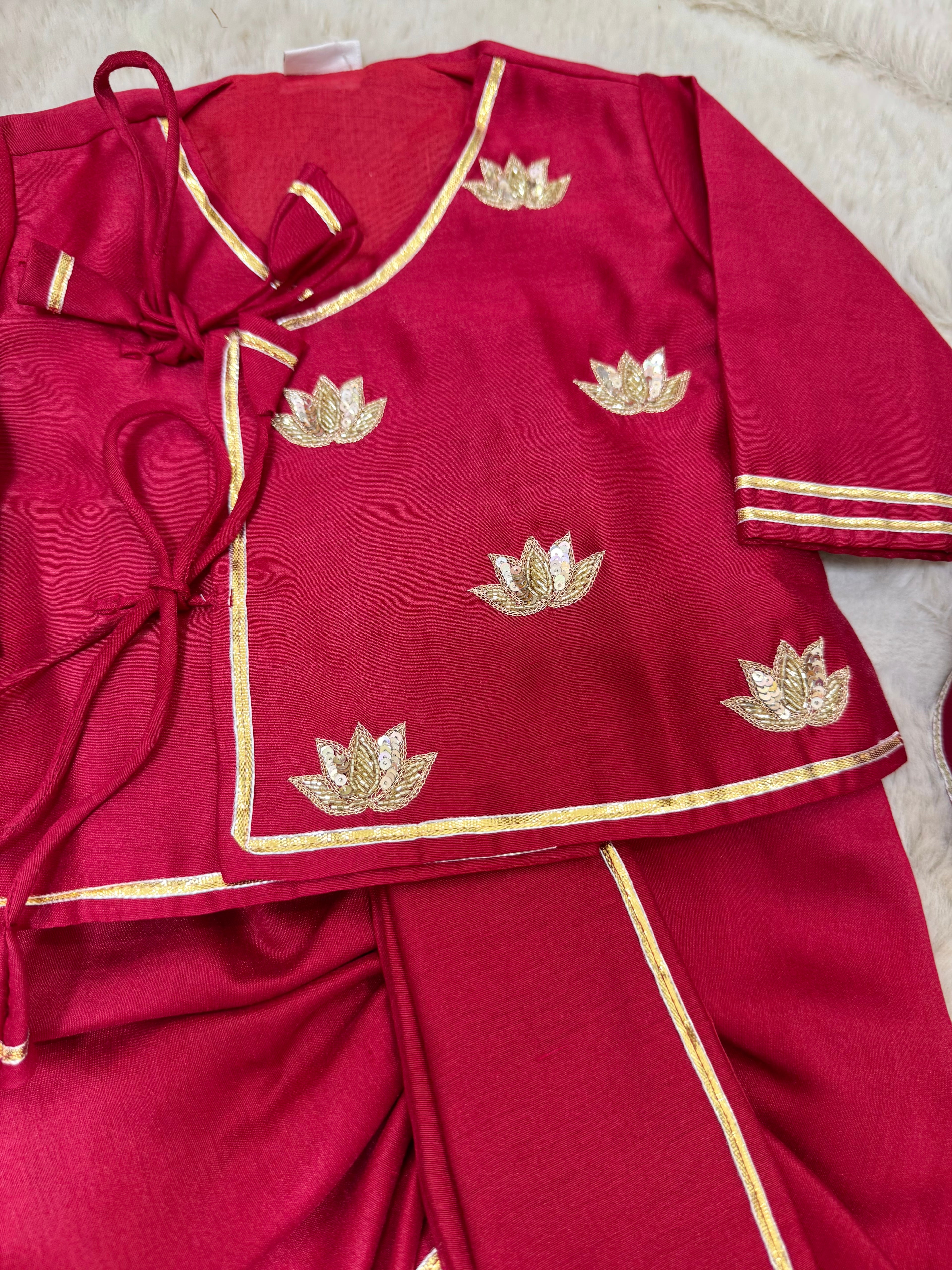 NEW BORN KAMAL DHOTI KURTA SET