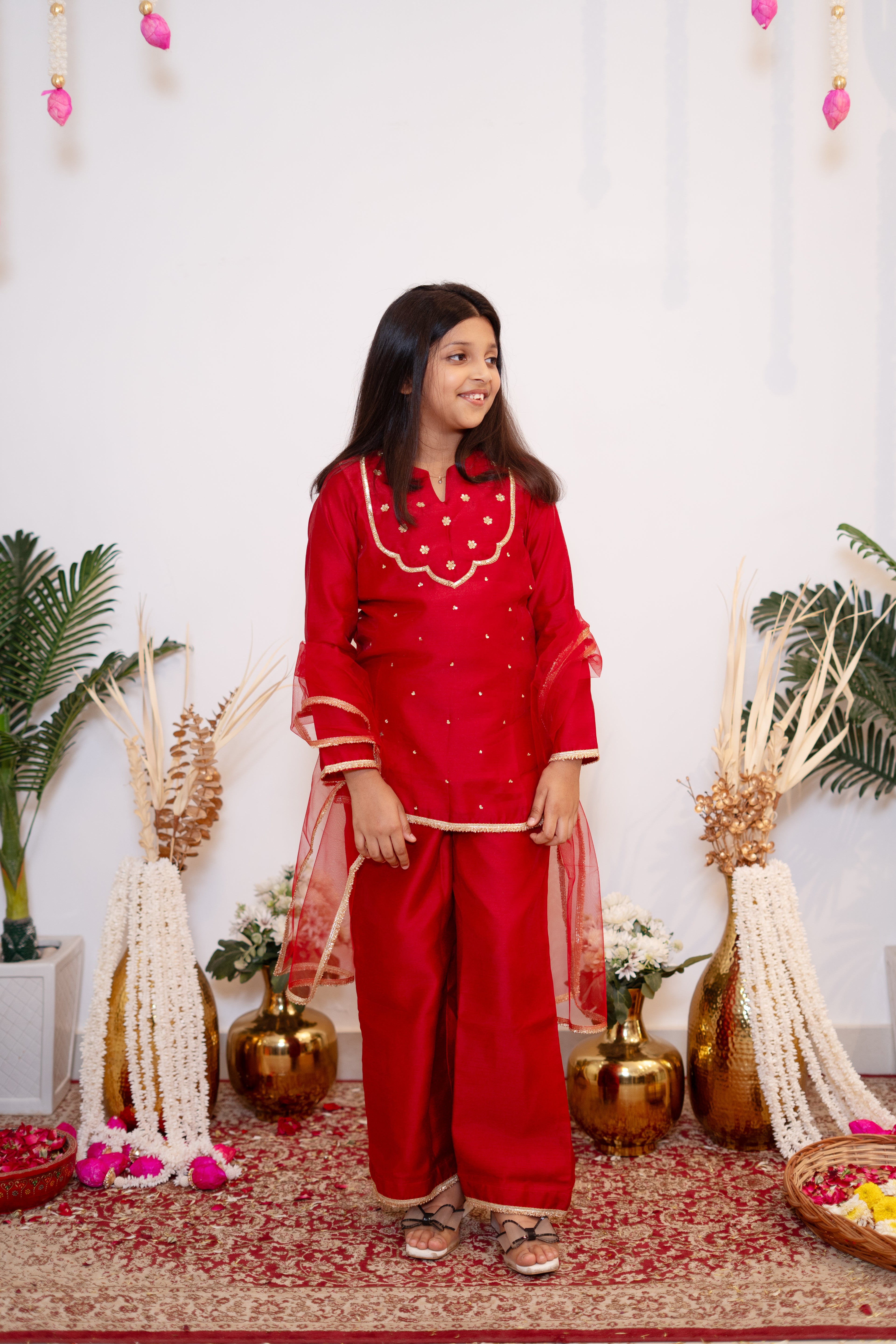 RANG SUIT SET RED