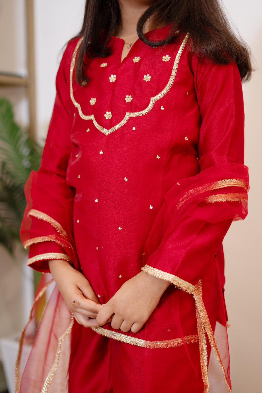 RANG SUIT SET RED