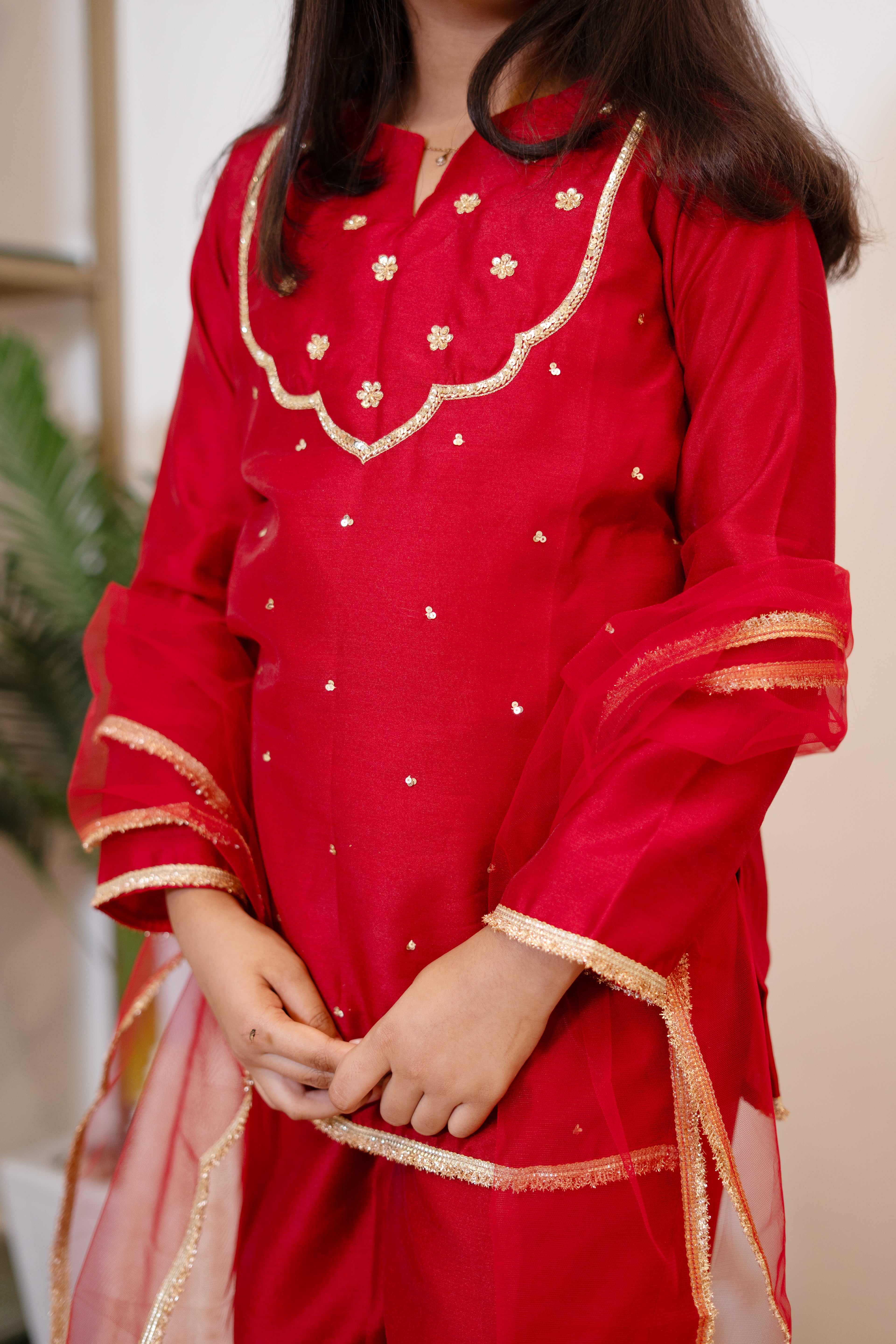 RANG SUIT SET RED