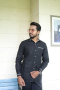Safari Black Hunter Shirt for Men