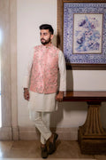 Blush Pink Nehru Jacket Set