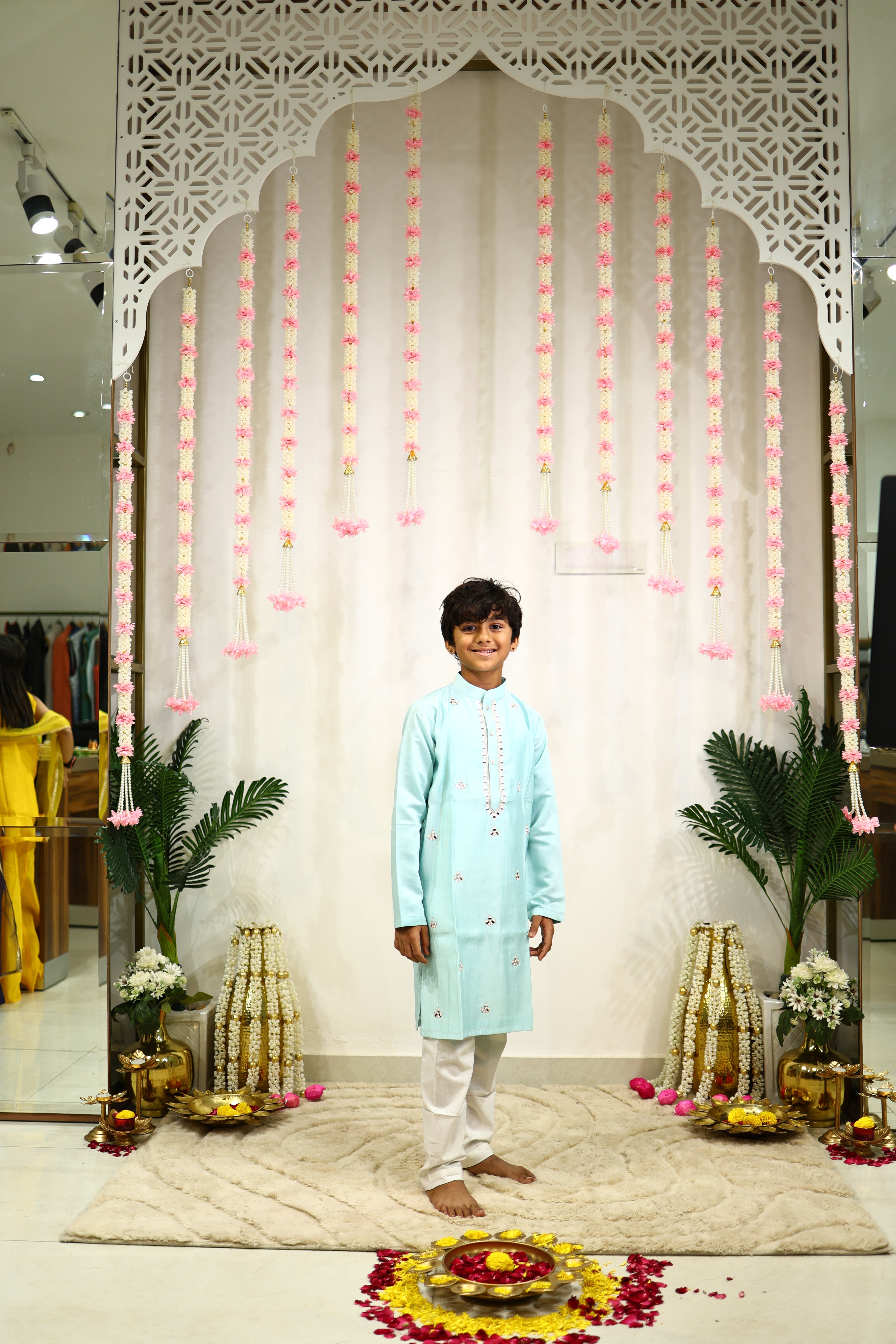 TARA KURTA SET BLUE