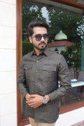 Corbett Brownish Grey Hunter Shirt