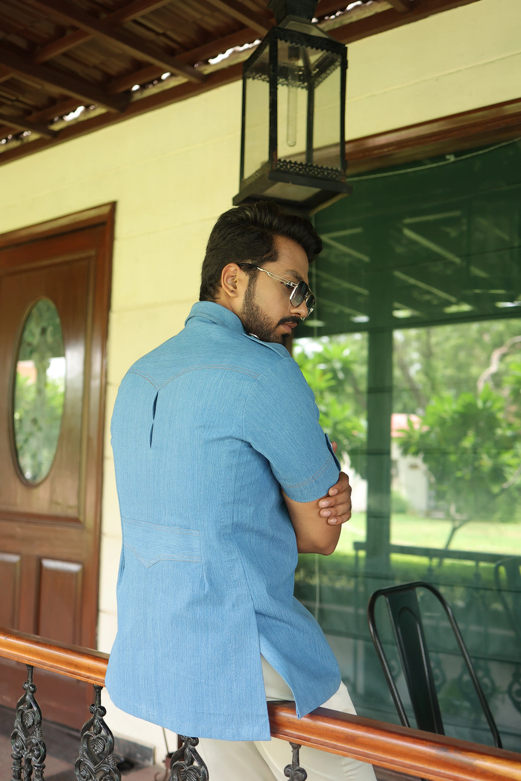 Gir Navy Blue Denim Hunter Shirt