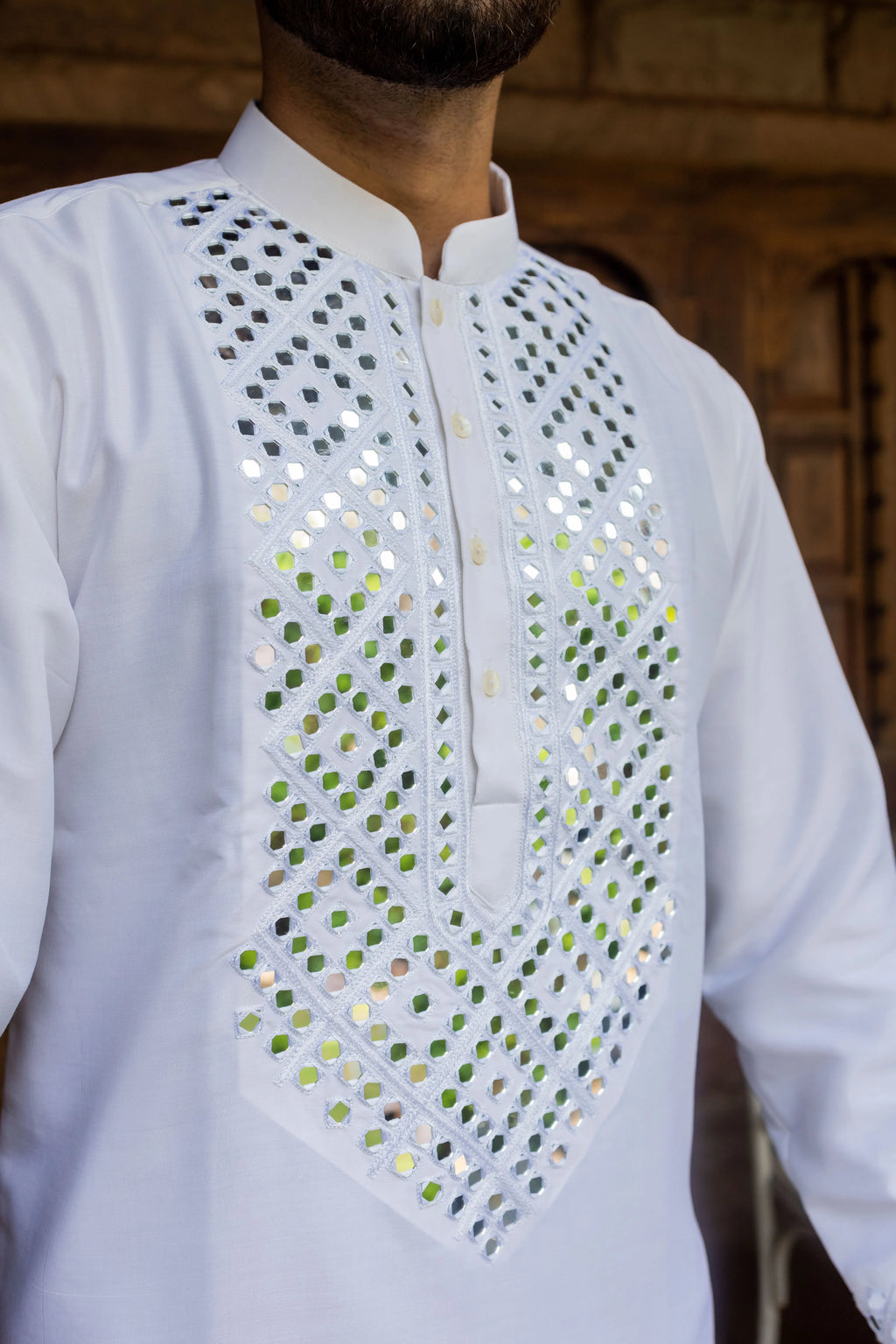 Jhankaar White Embroidered Kurta Set
