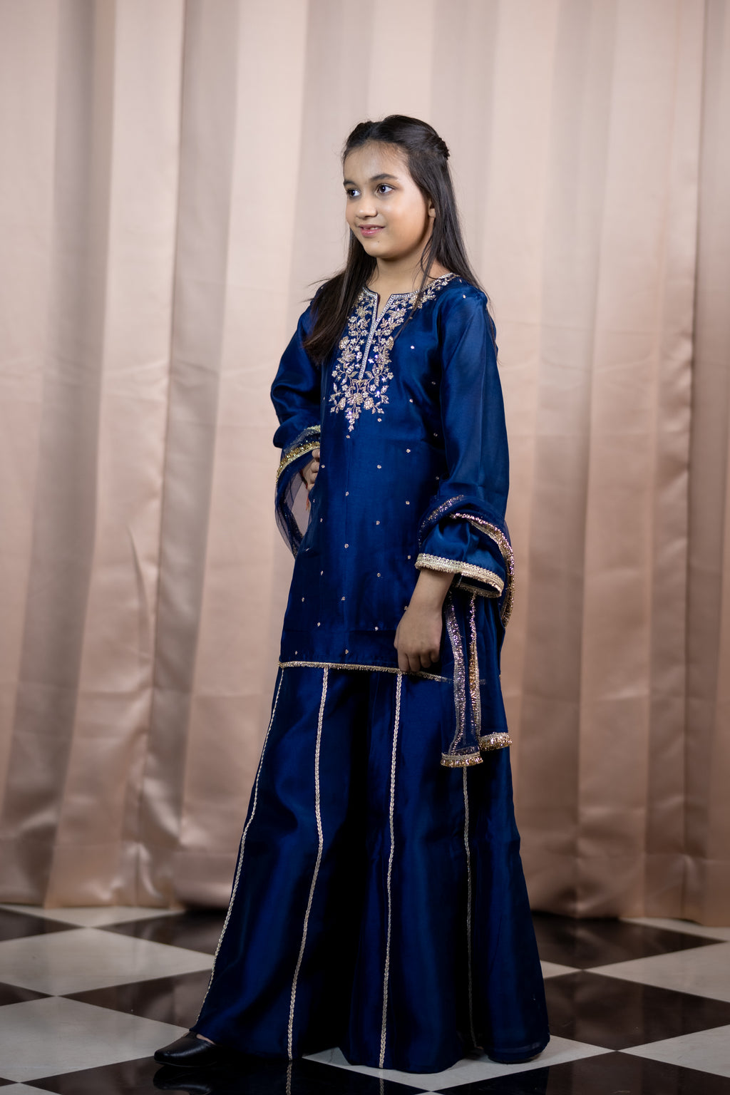 MAHARANI DRESS BLUE