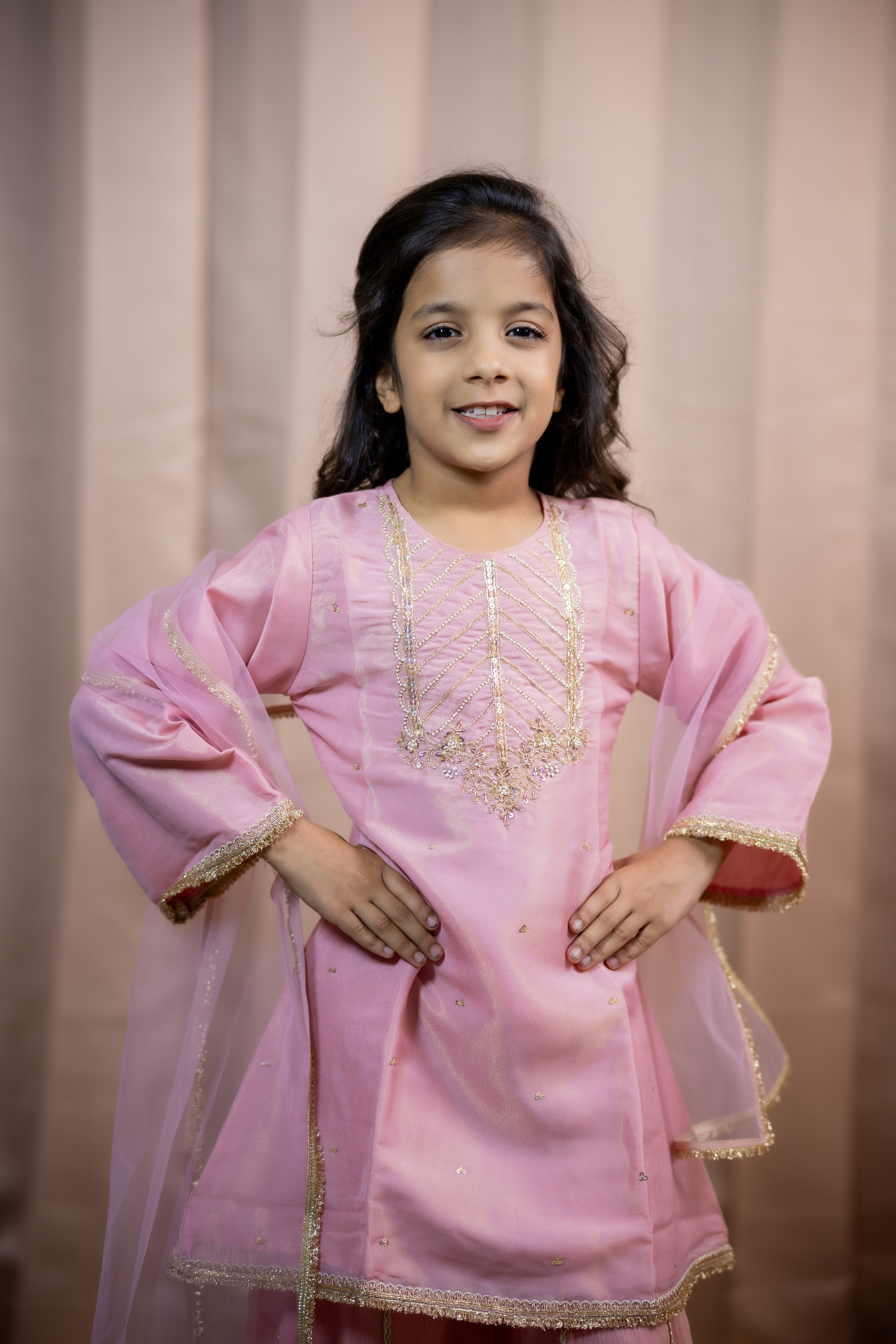 GULZAR SHARARA SET PINK