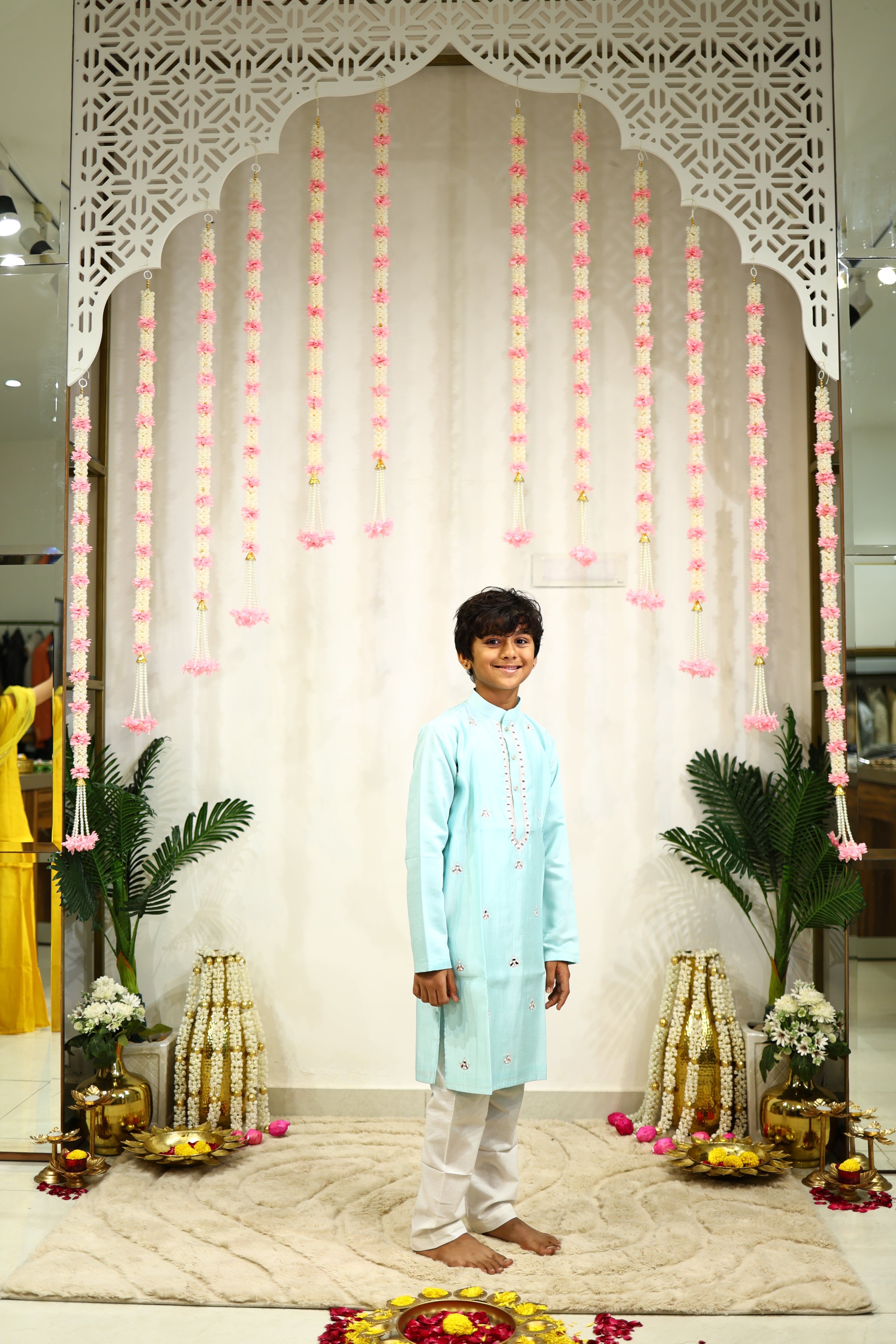 TARA KURTA SET BLUE