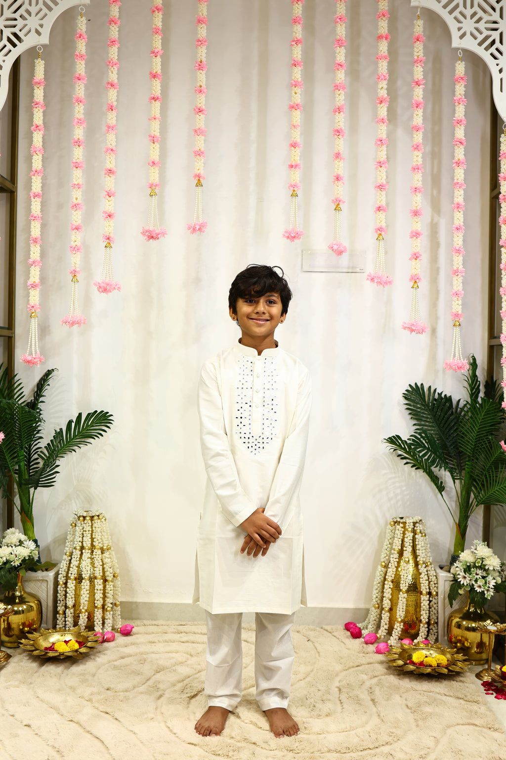 SITARAH KURTA SET WHITE