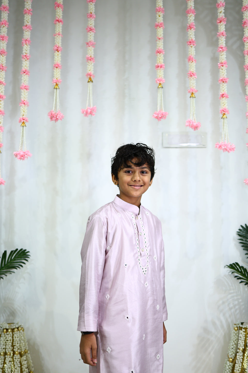 CHAAND KURTA SET LILAC