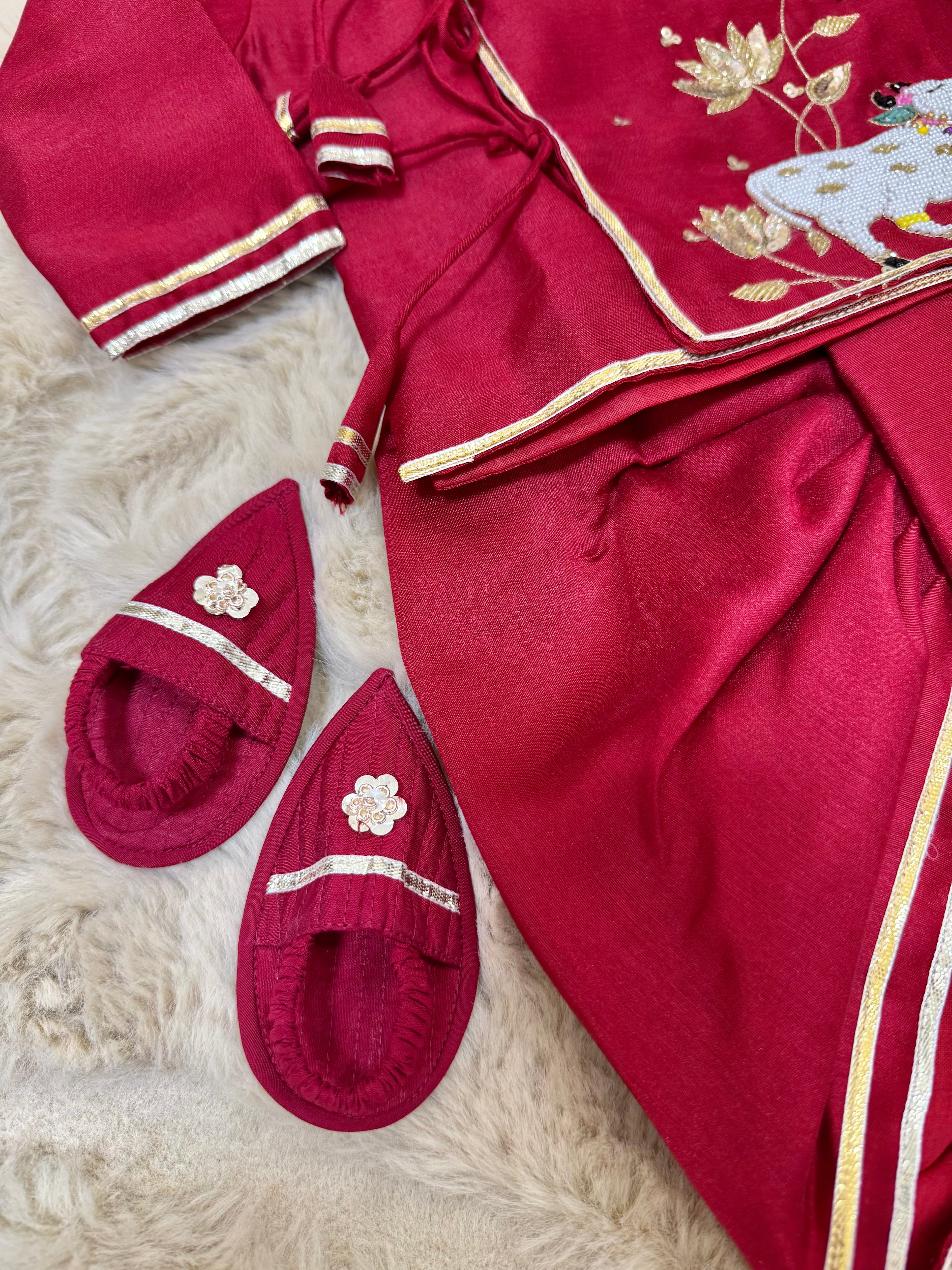 INFANT KAMDHENU DHOTI KURTA SET