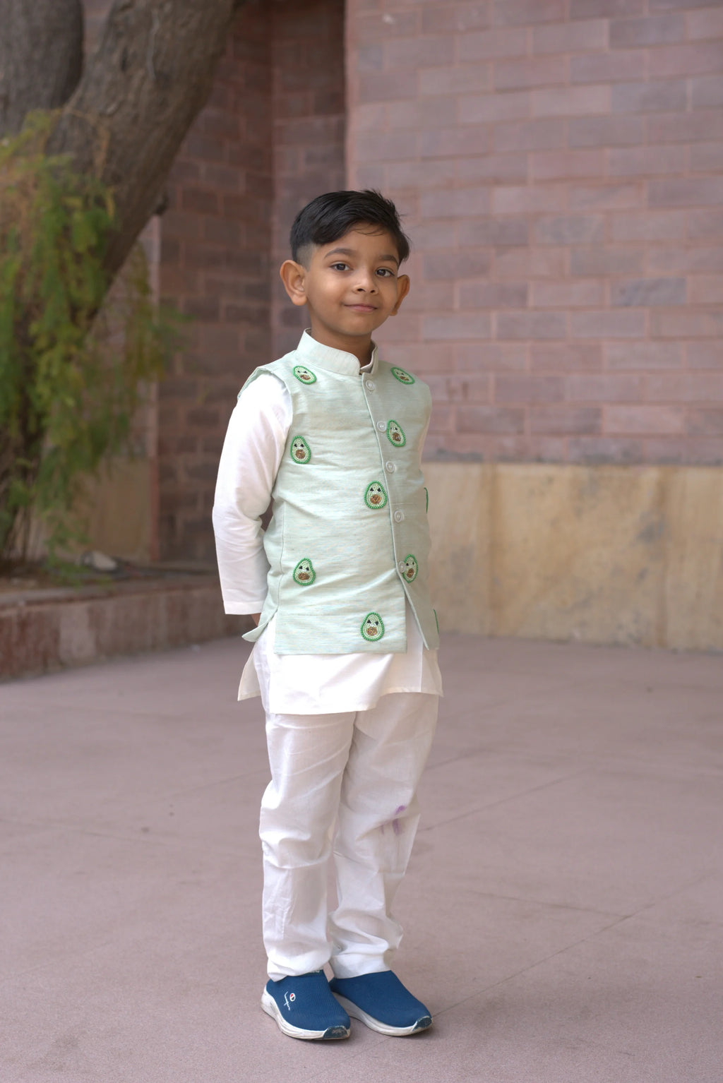 AVOCADO  JACKET SET GREEN