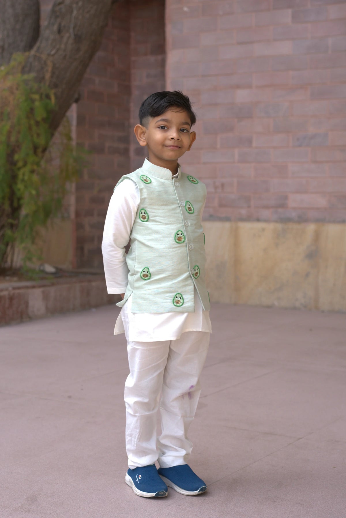 AVOCADO  JACKET SET GREEN