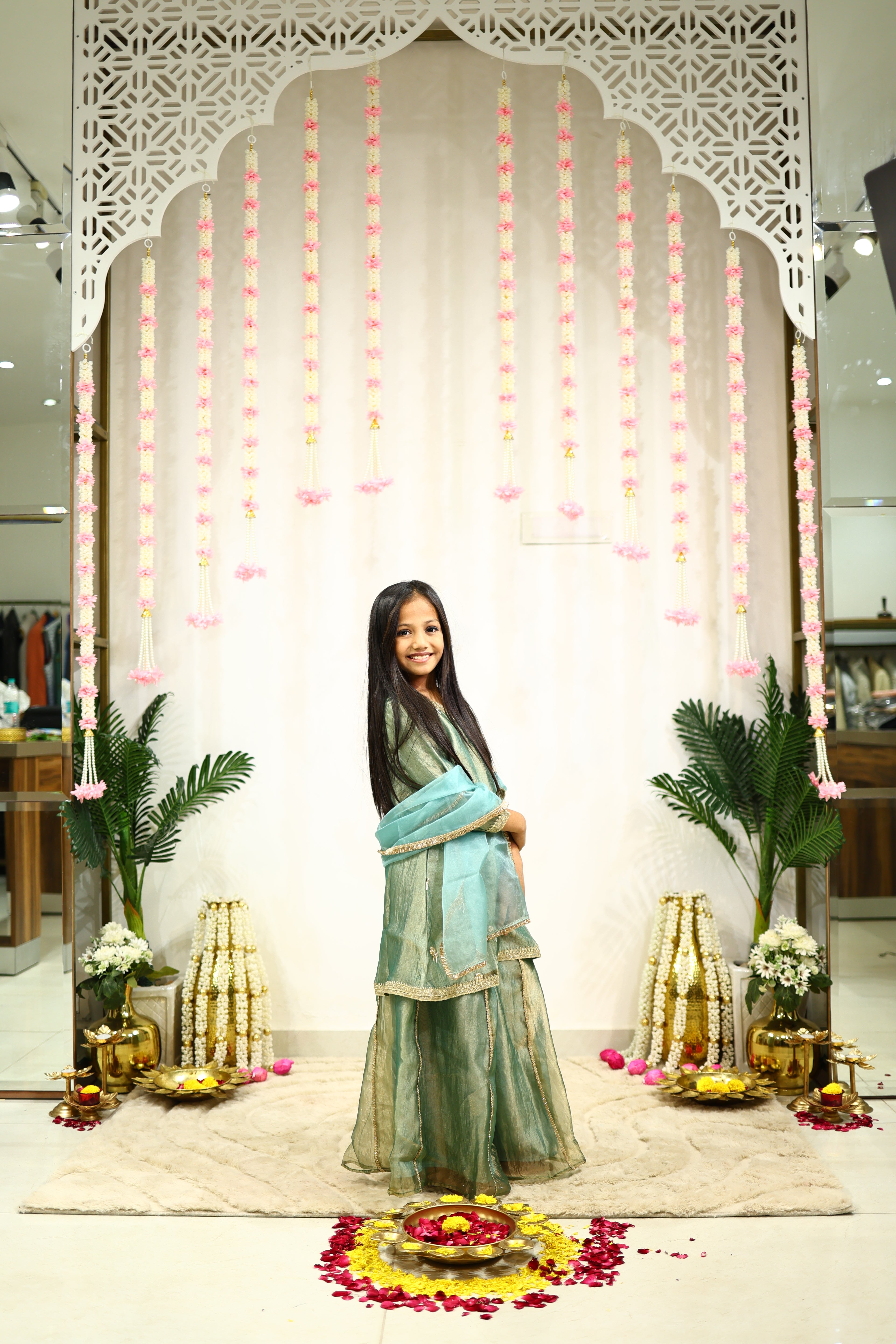 HASRAT  SHARARA GREEN