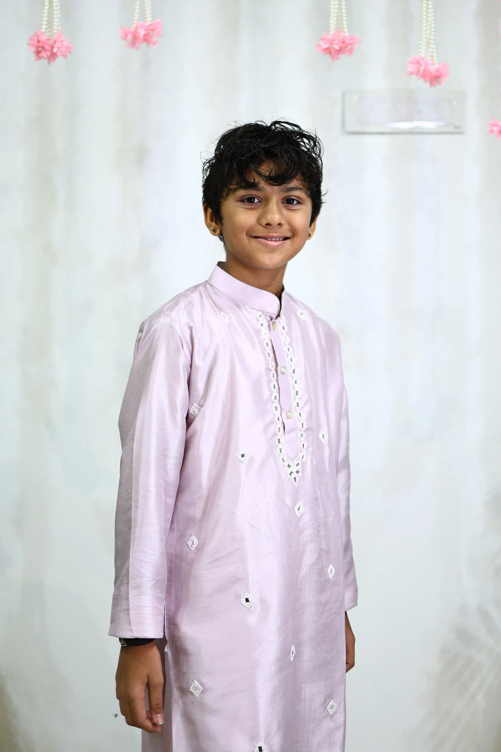 CHAAND KURTA SET LILAC