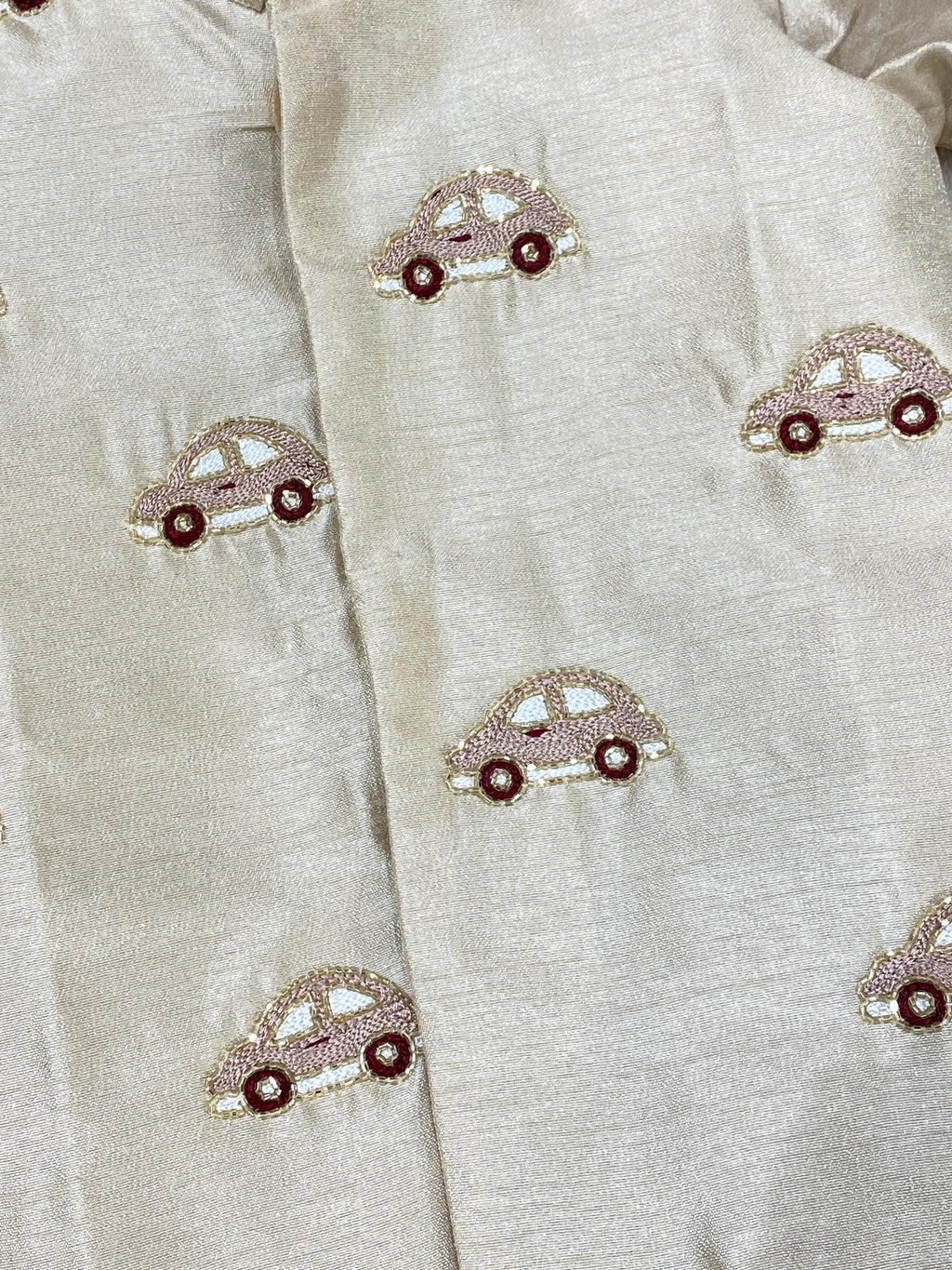 Car Embroidered Dhoti Set for Boys – Premium Ethnic Wear