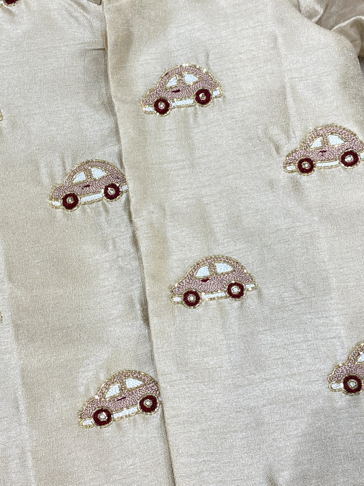 Car Embroidered Dhoti Set for Boys – Premium Ethnic Wear