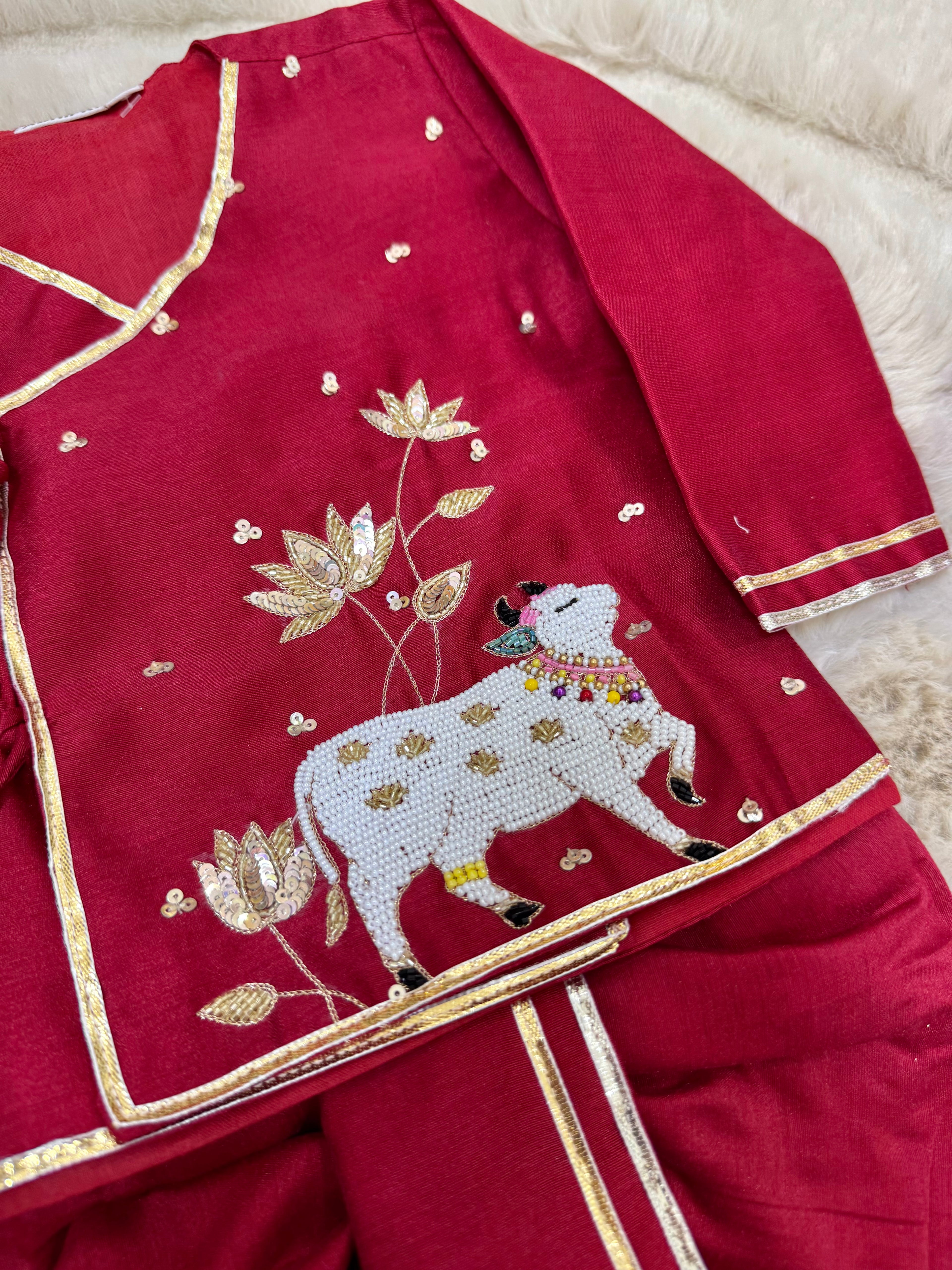 INFANT KAMDHENU DHOTI KURTA SET
