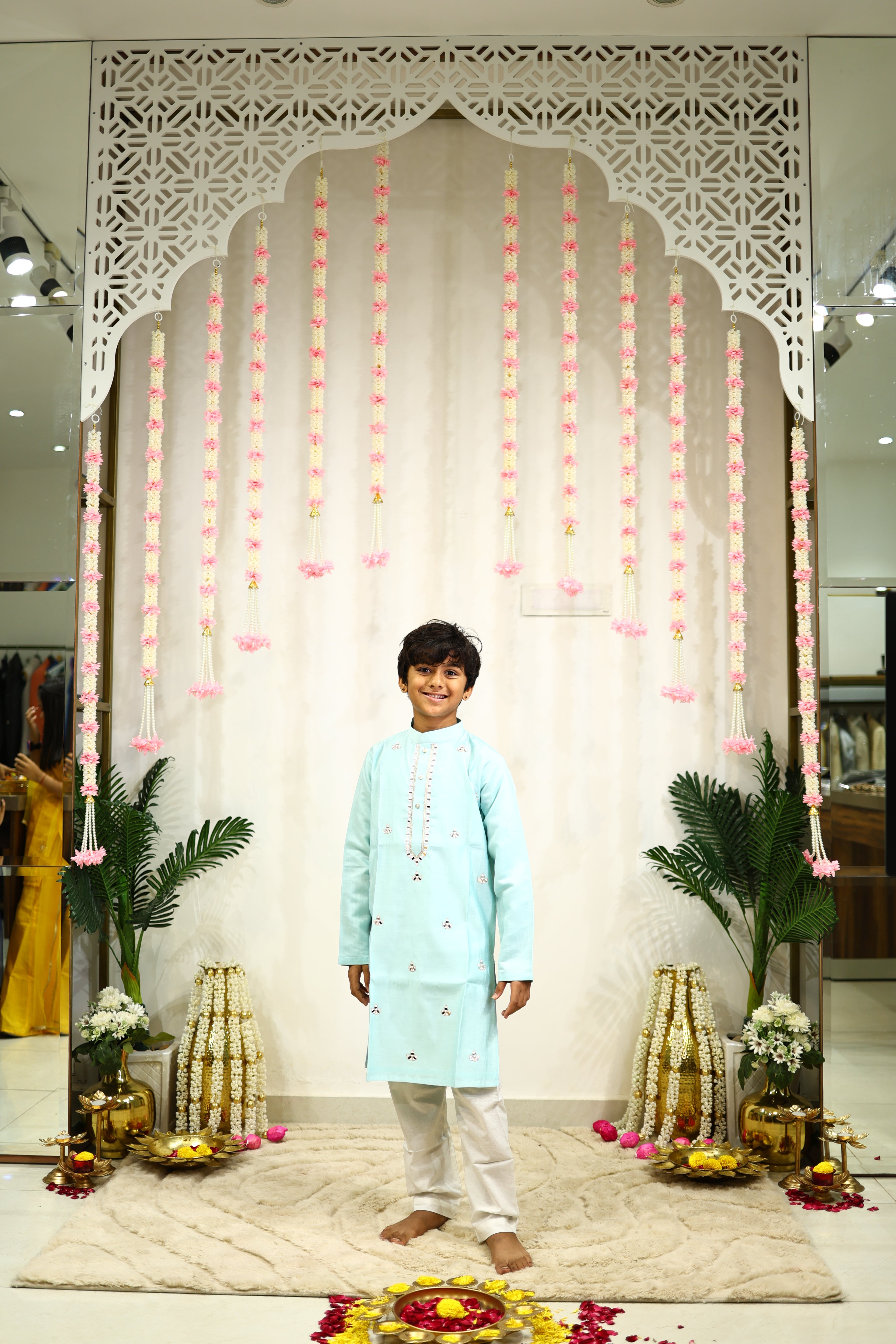 TARA KURTA SET BLUE