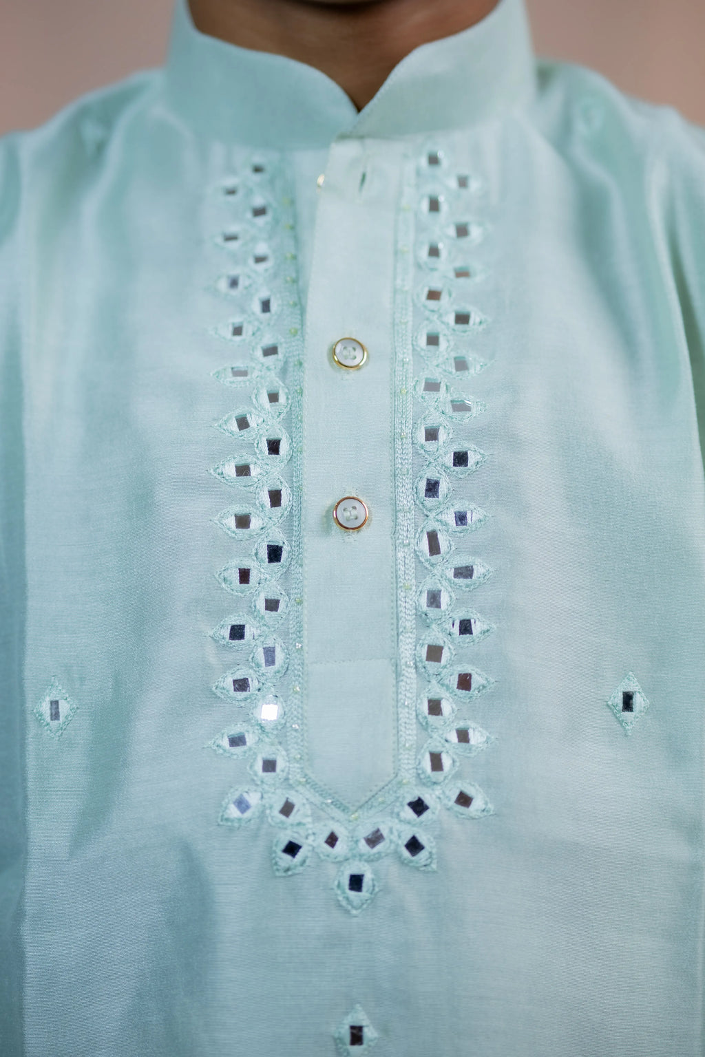 GULNOOR  KURTA SET AQUA BLUE