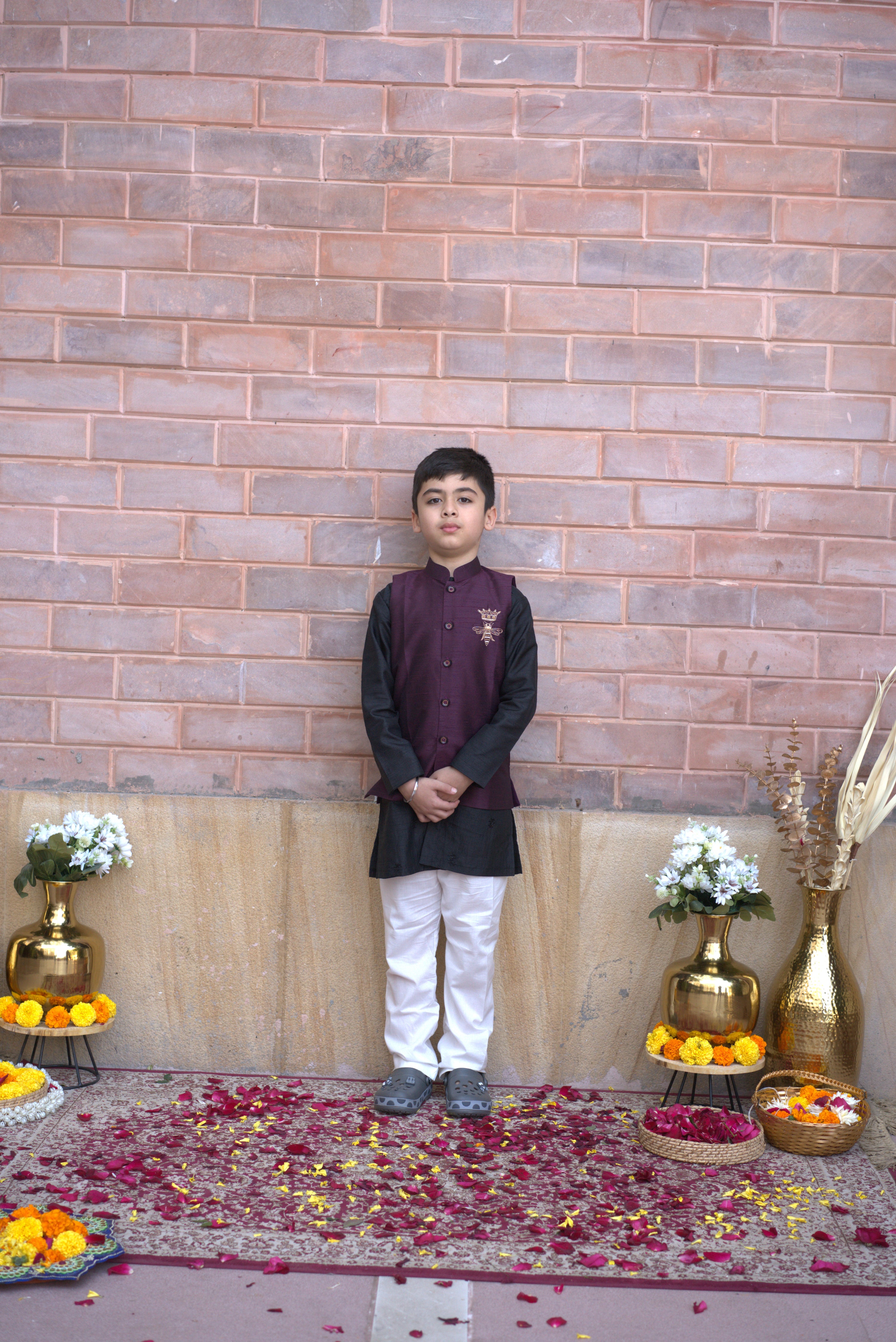 BEE TESLA JACKET SET WINE