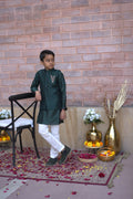 DEER JACKET SET GREEN