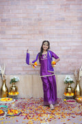 MAYUR PUNJABI DRESS PURPLE