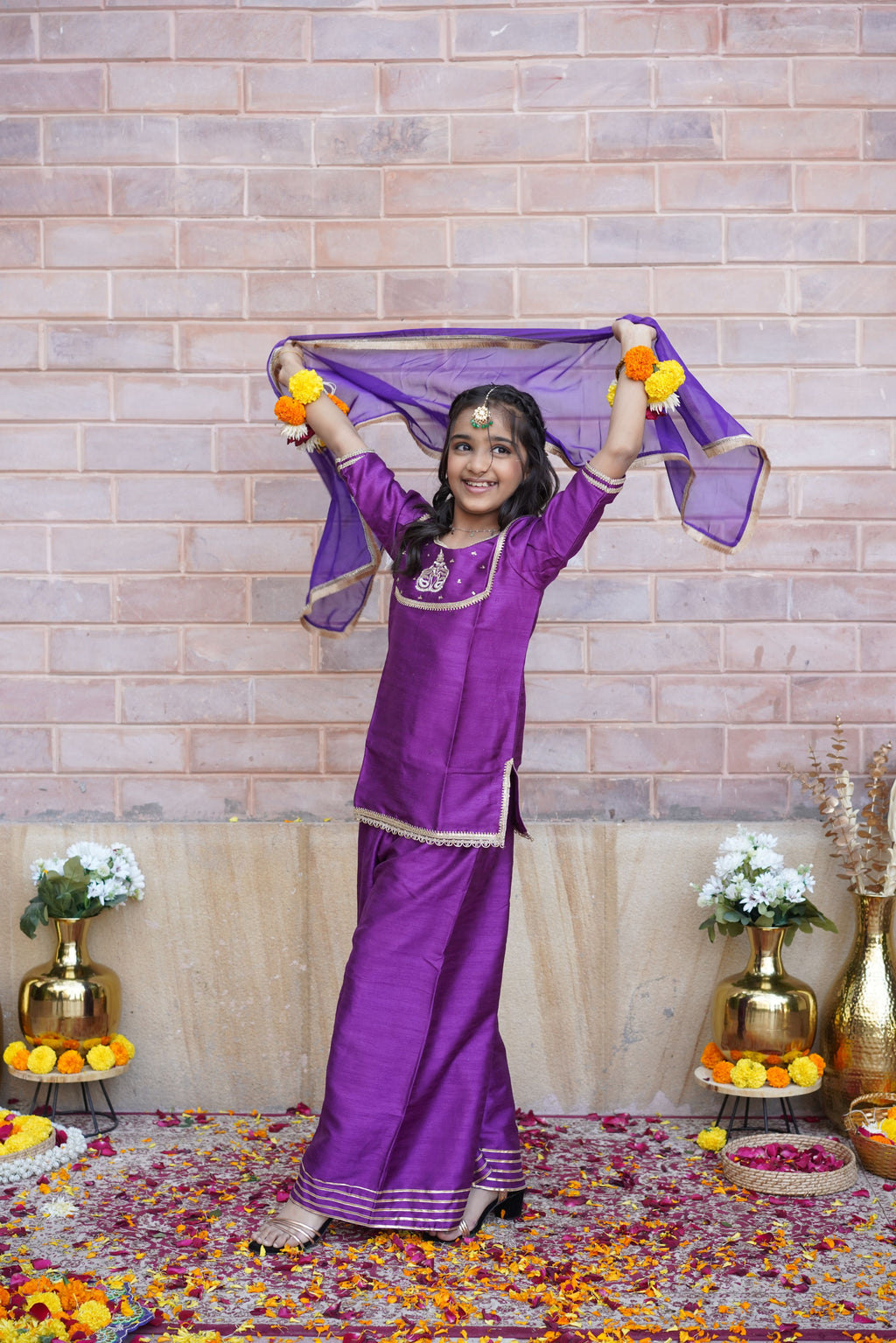 MAYUR PUNJABI DRESS PURPLE