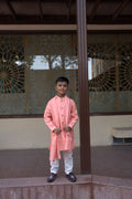 TARANG FRONTOPEN KURTA SET RUST
