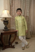 CHAMAK  KURTA SET GREEN