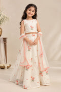 Mul Floral Lehenga Set for Girls by Marwar Rootss