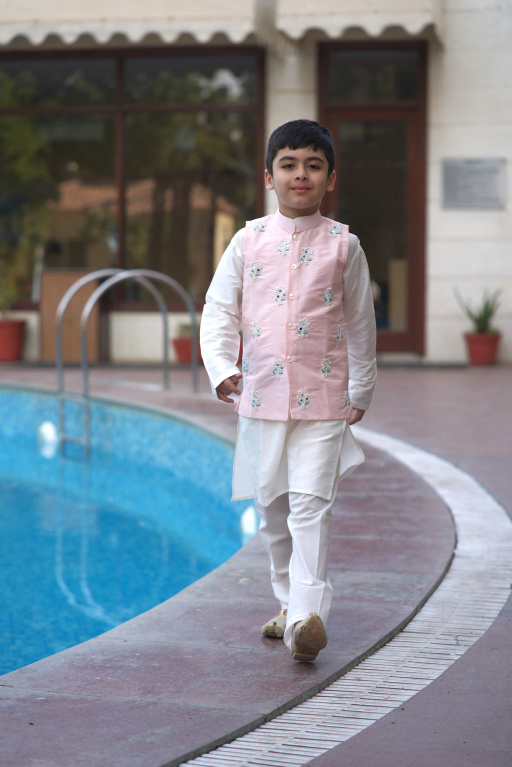 MIRROR  JACKET SET PINK
