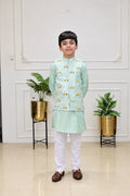 Mint Car Jacket Set