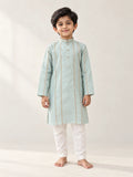 Mul Chanderi Kurta Set for Boys