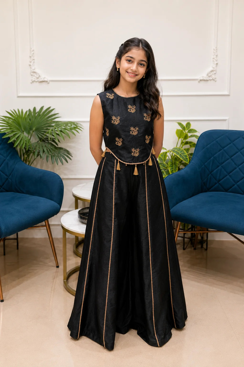 PAYAL INDO WESTERN BLACK