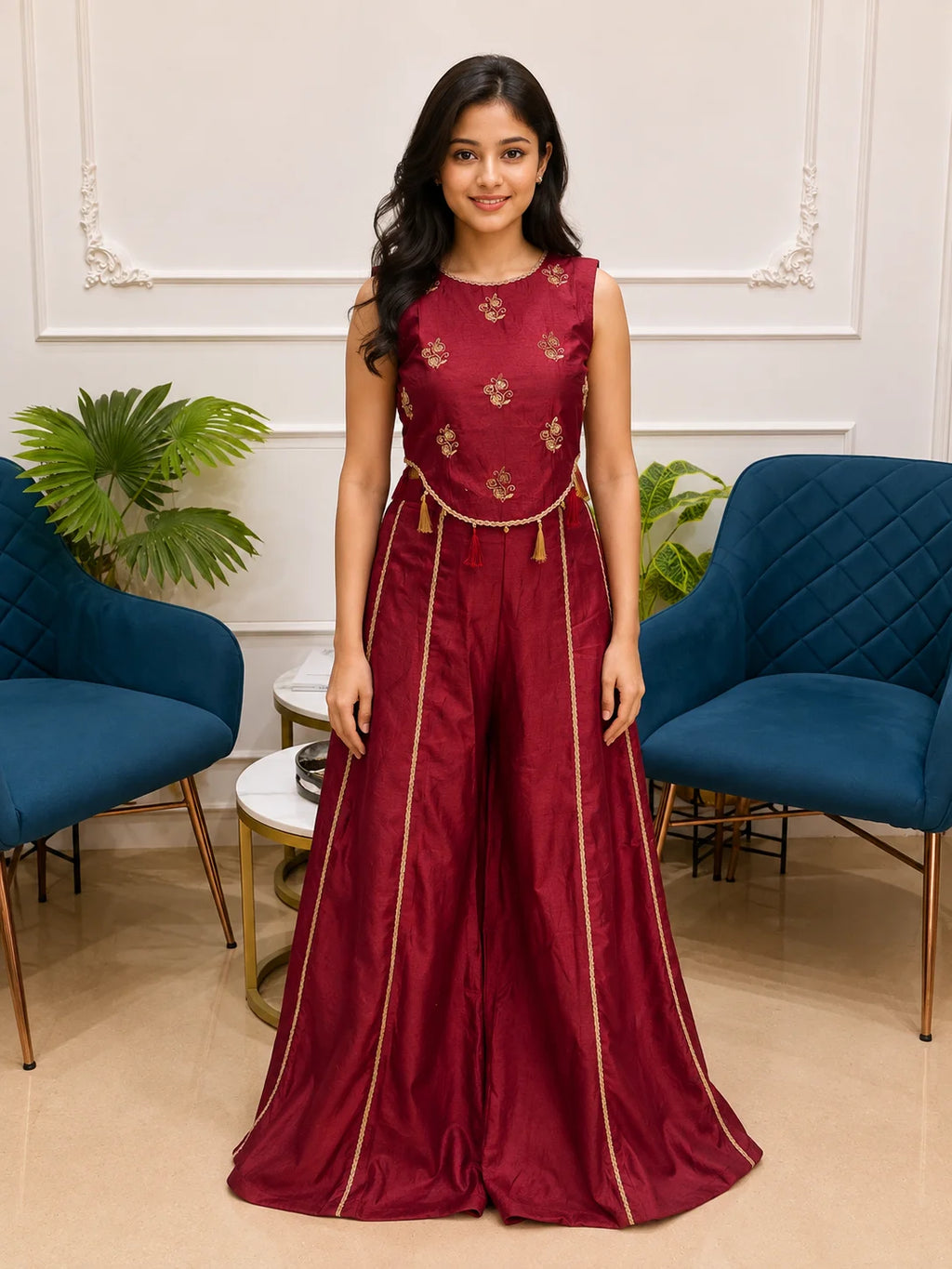 PAYAL INDO WESTERN RED