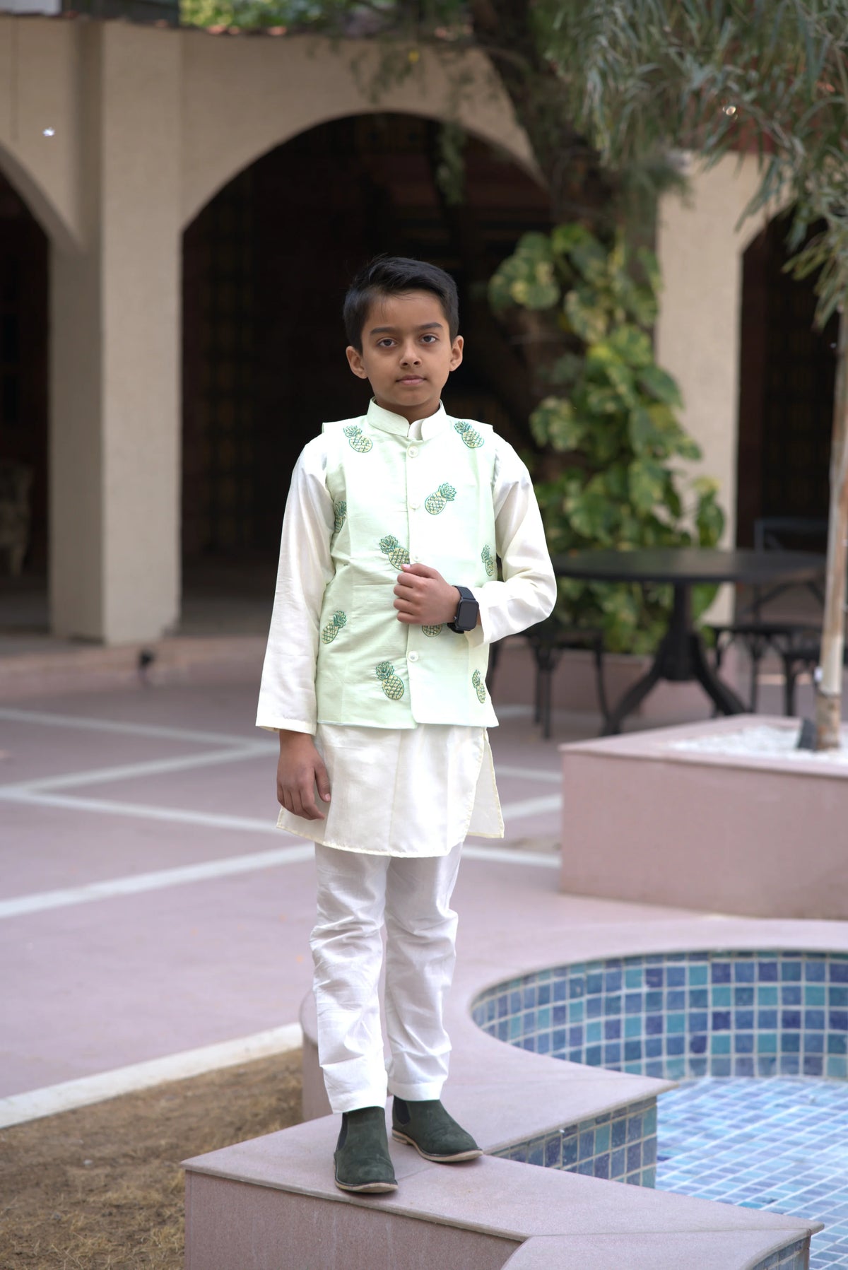 PINEAPPLE  JACKET SET GREEN
