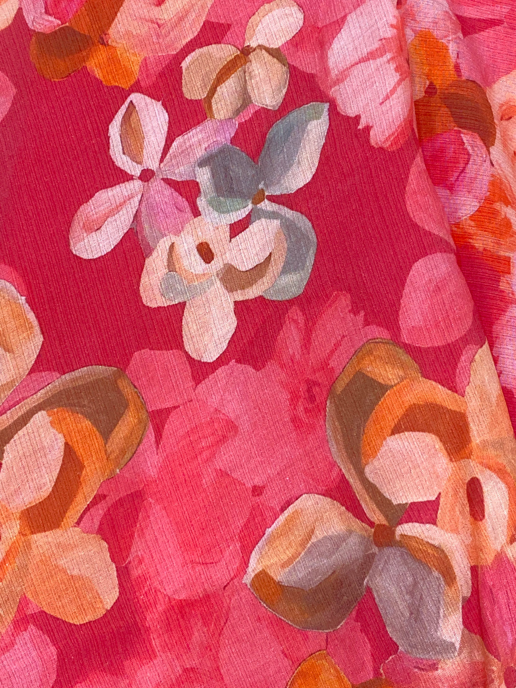 Pink Floral Indo-Western Sharara Set
