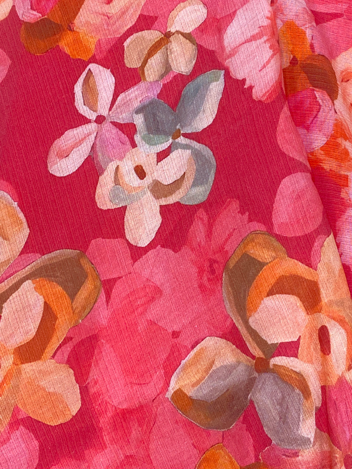 Pink Floral Indo-Western Sharara Set