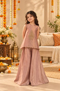 Noorani Pink Indo-Western Sharara Set