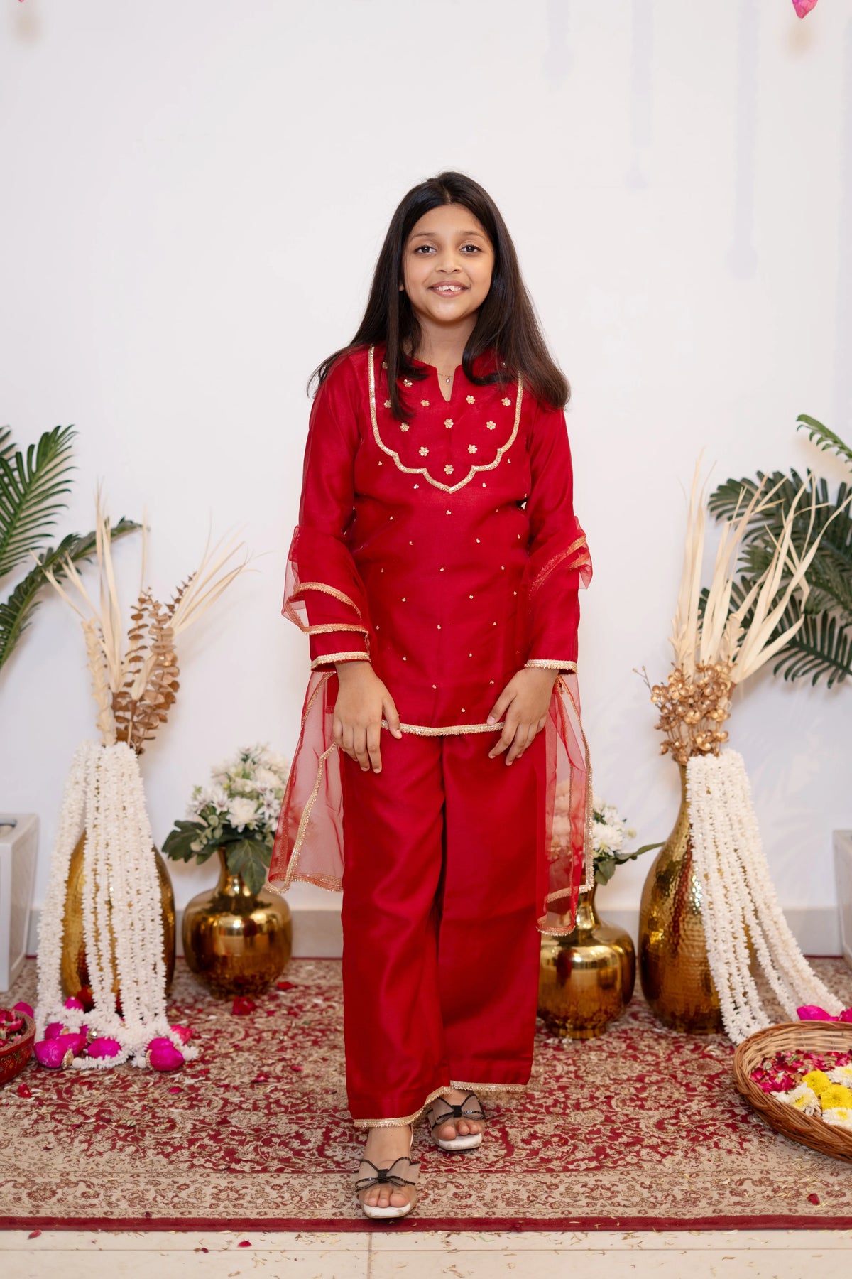 RANG SUIT SET RED