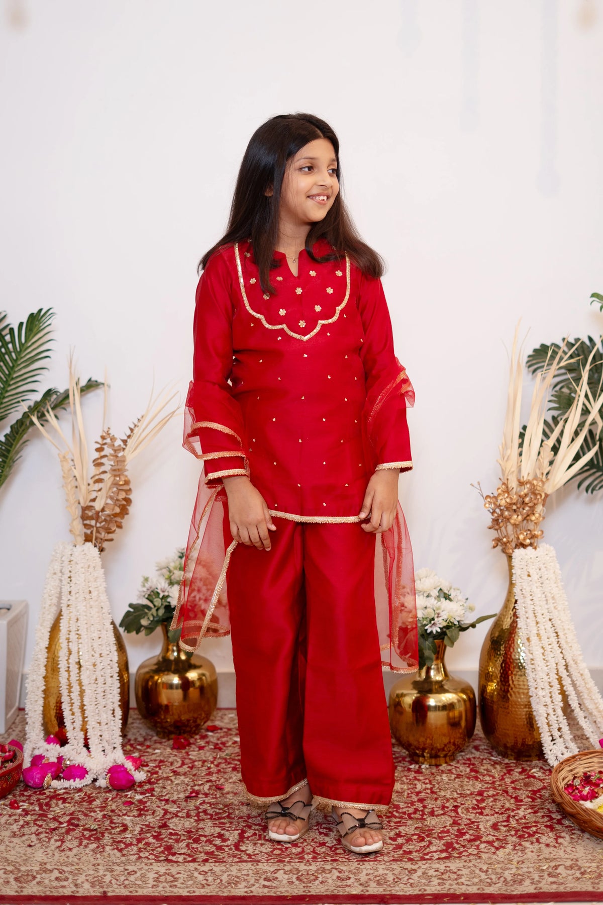 RANG SUIT SET RED