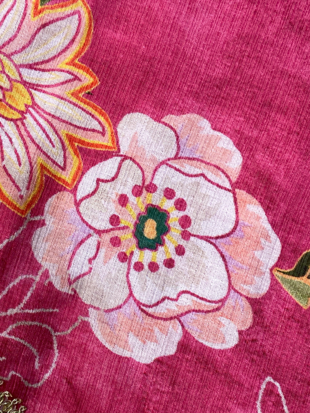 Rani Pink Floral Indo Western Set