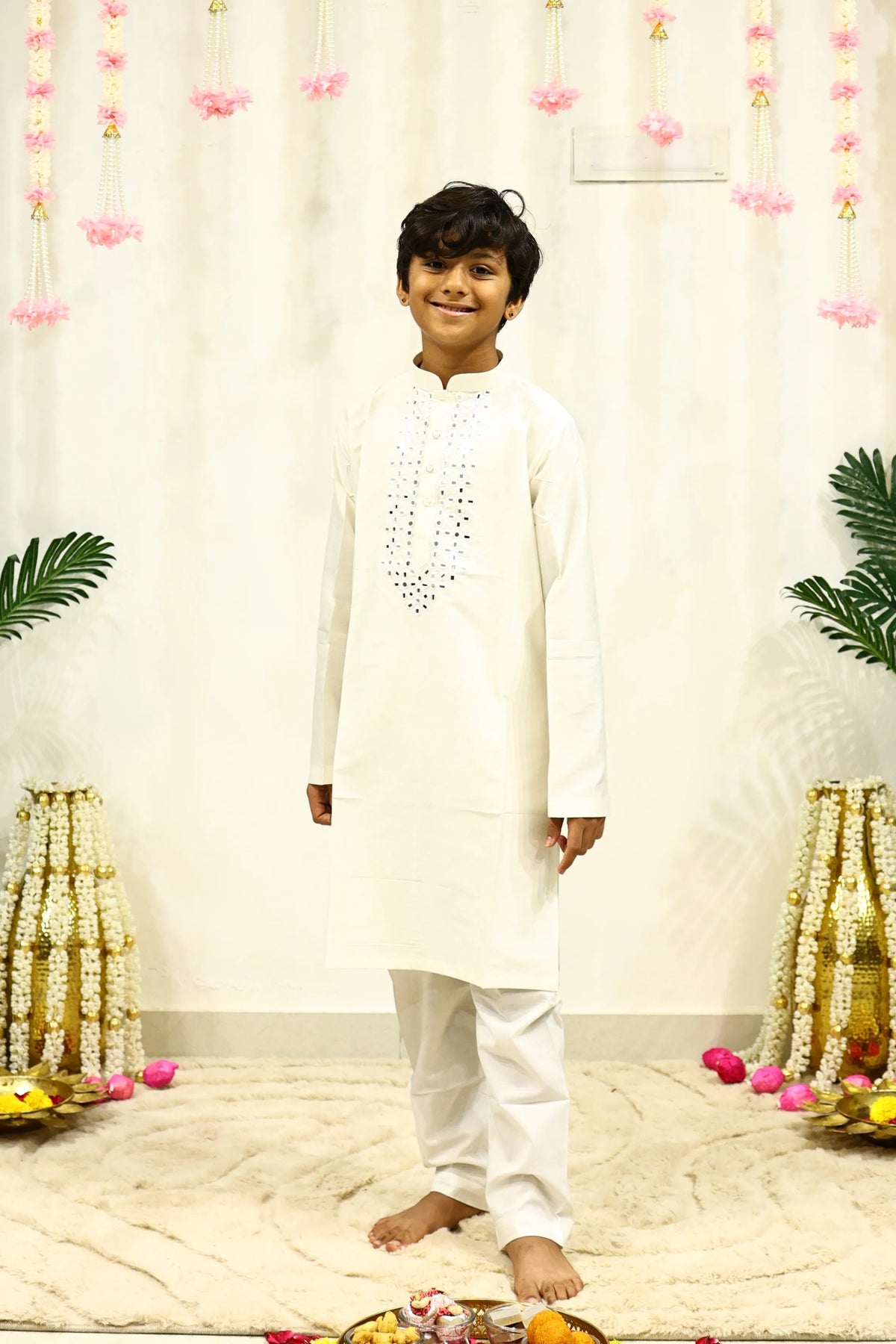 SITARAH KURTA SET WHITE