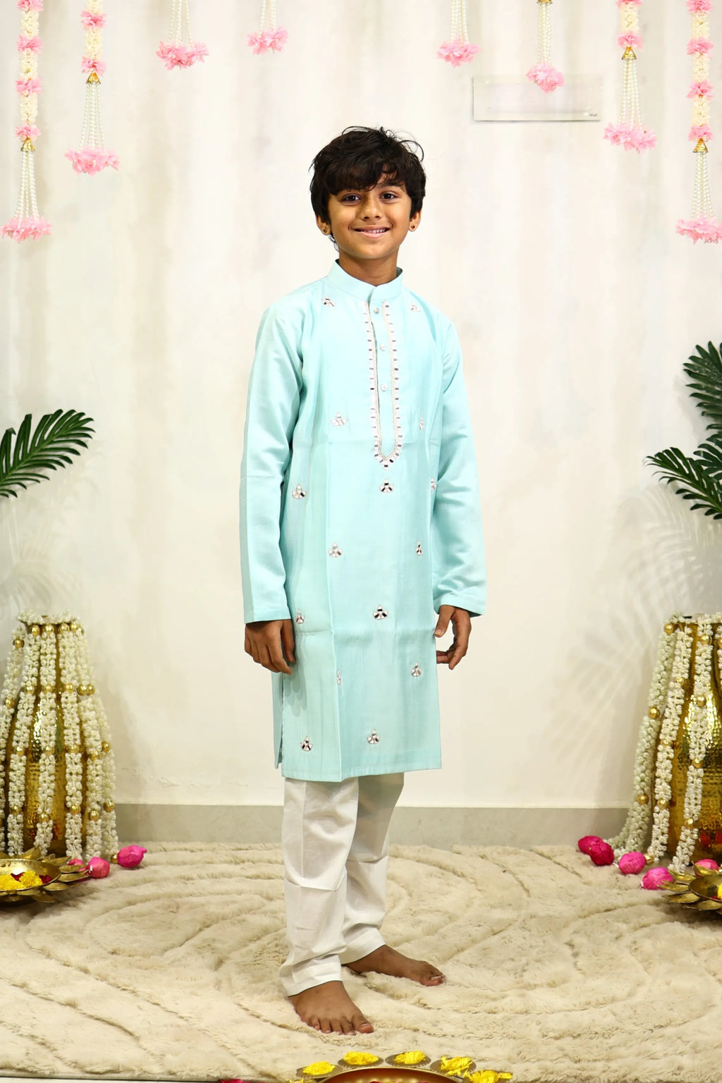 TARA KURTA SET BLUE