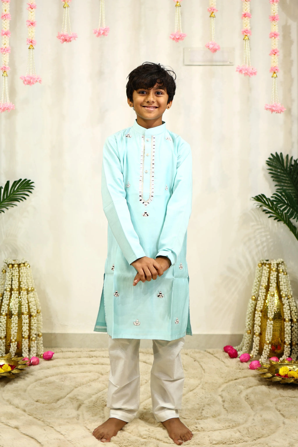 TARA KURTA SET BLUE