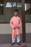 TARANG FRONT OPEN KURTA SET RUST