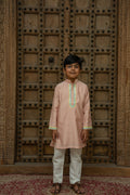 Pink Mirror Kurta